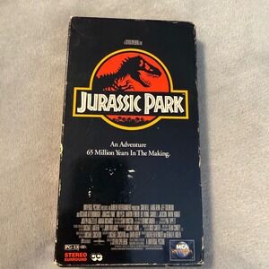 Jurassic Park VHS 1994 MCA Universal Original Release Hi-Fi Dolby Surround PG-13
